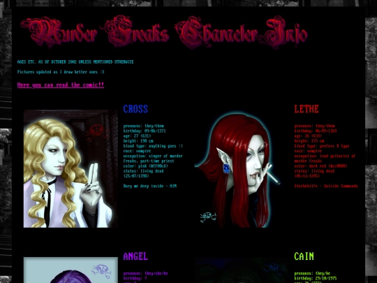 murderfreakscomic screenshot
