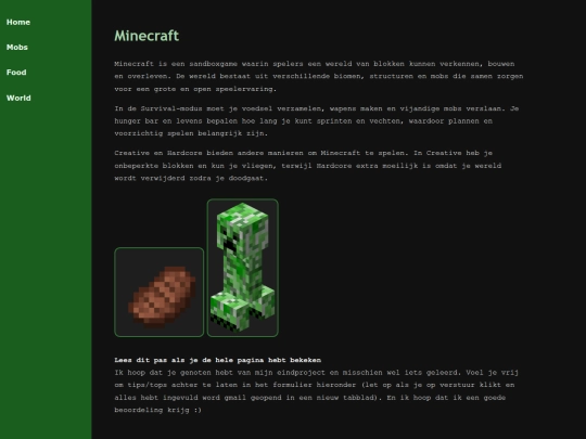 eindopdracht screenshot