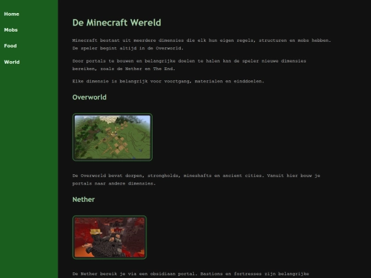 eindopdracht/world screenshot