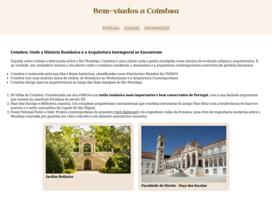 coimbra screenshot