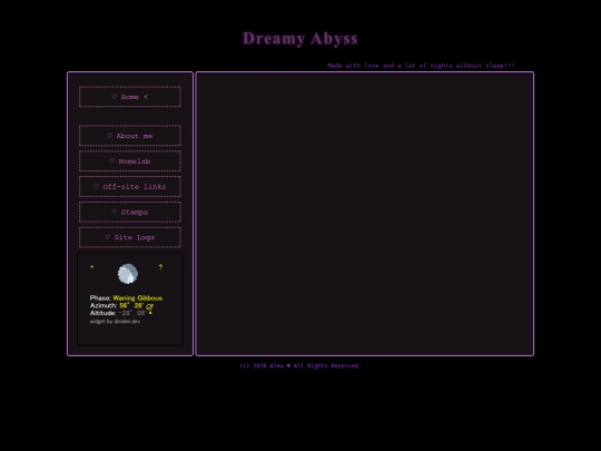 blog screenshot