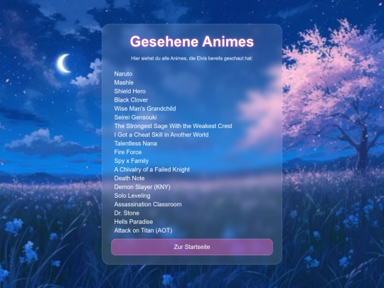 gesehene screenshot