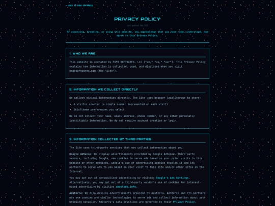 privacy screenshot