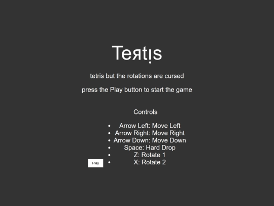 others/tertis screenshot