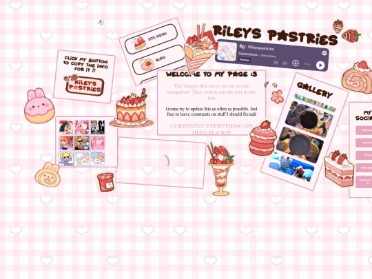 blog/home screenshot