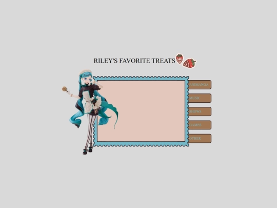 blog/interests screenshot