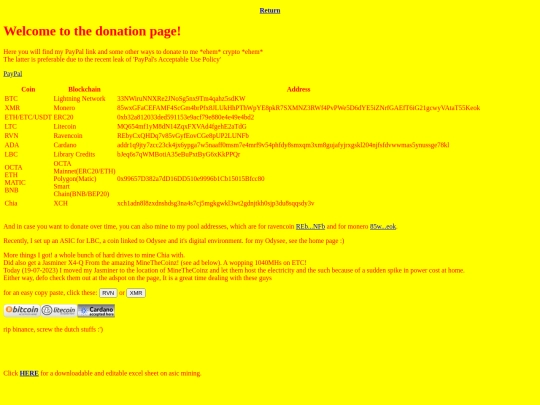 donate screenshot