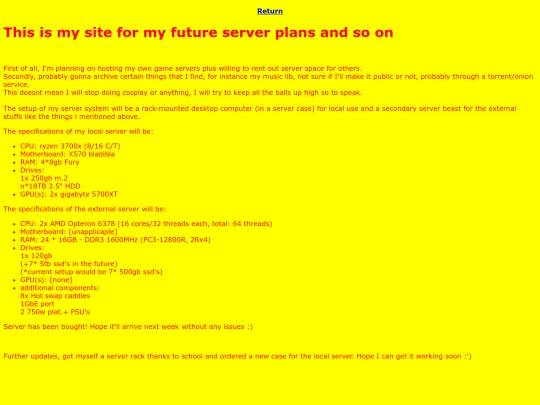 server screenshot