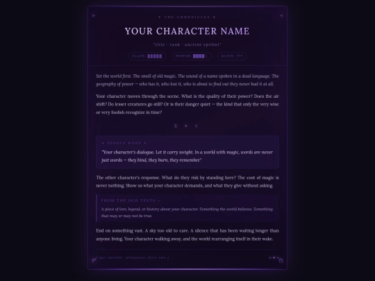 Templates/Fantasy screenshot