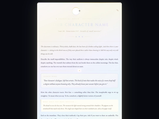 Templates/OtherAngelic screenshot