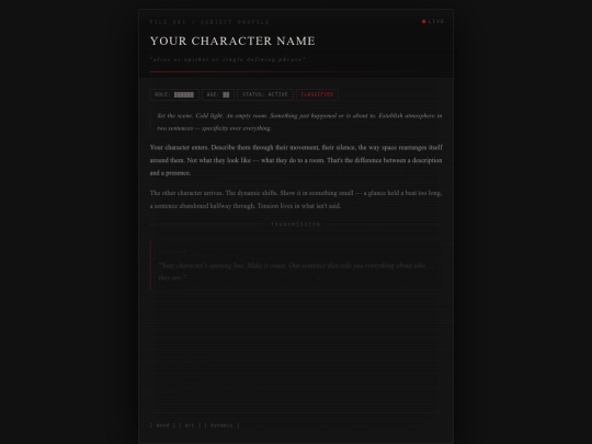 Templates/Sci-fi screenshot