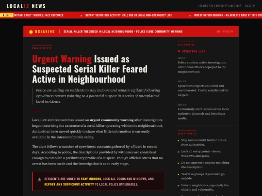 Templates/finals/NEWS screenshot
