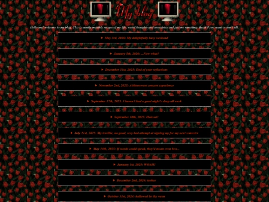blog screenshot