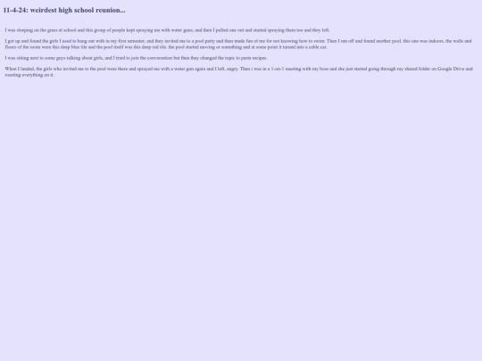 dreamjournal/meeting screenshot