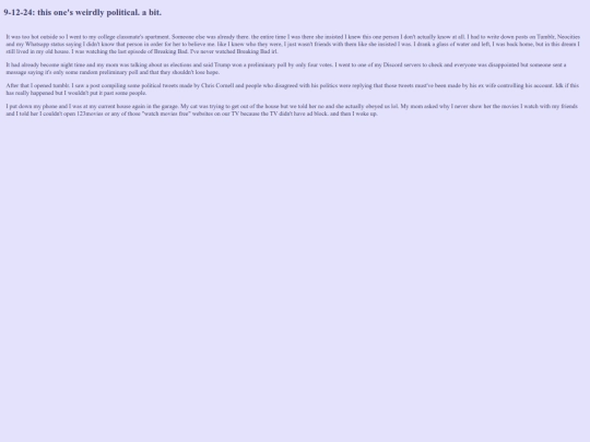 dreamjournal/weirdday screenshot