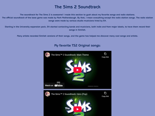 shrines/sims2/soundtrack screenshot