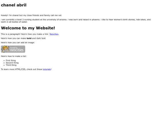 index screenshot