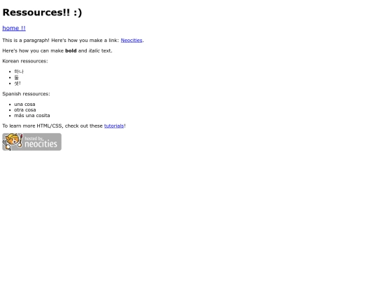 ressources screenshot