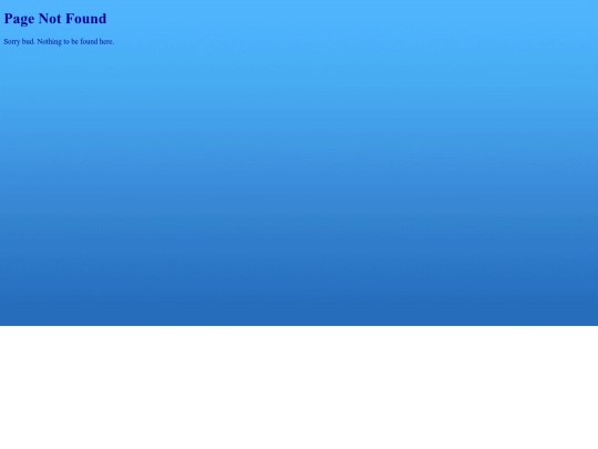 not_found screenshot