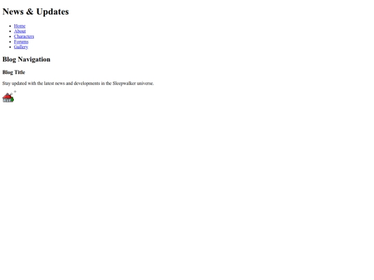 blog screenshot