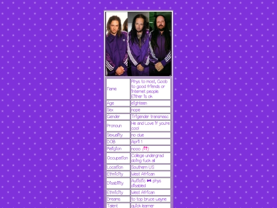 aboutme screenshot
