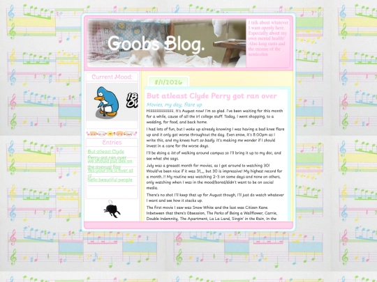 blog screenshot