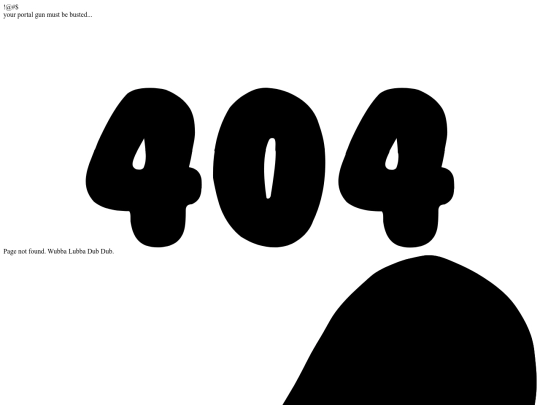 not_found screenshot