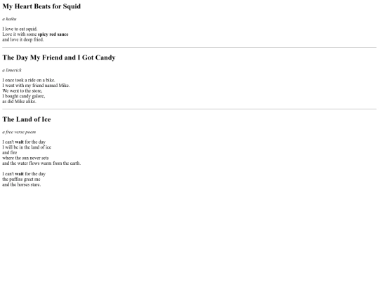 mypoems screenshot
