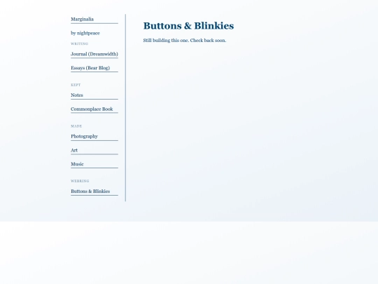 links screenshot