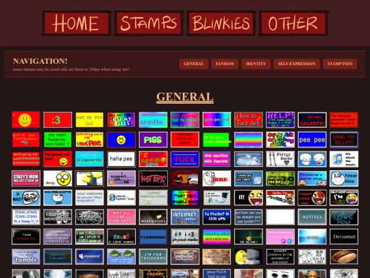 stamps screenshot