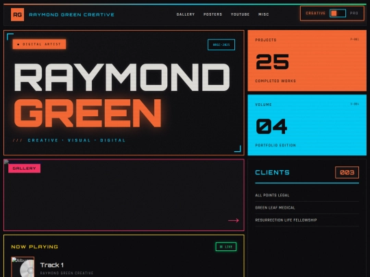 HomePage screenshot
