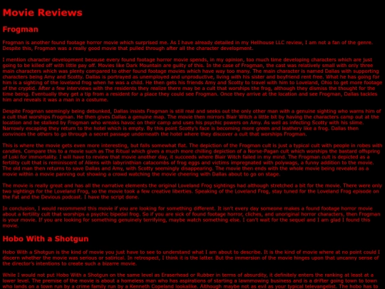 moviefolder/movies screenshot