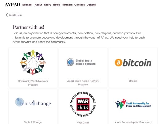 partners screenshot