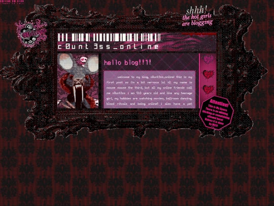blog screenshot
