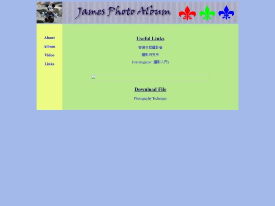 links screenshot