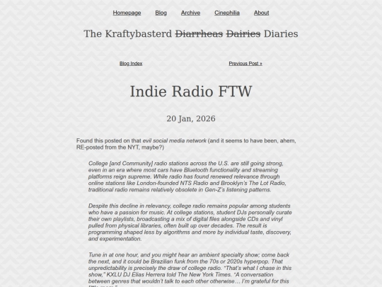 blog/posts/2026-01-20-Indie-Radio-FTW screenshot