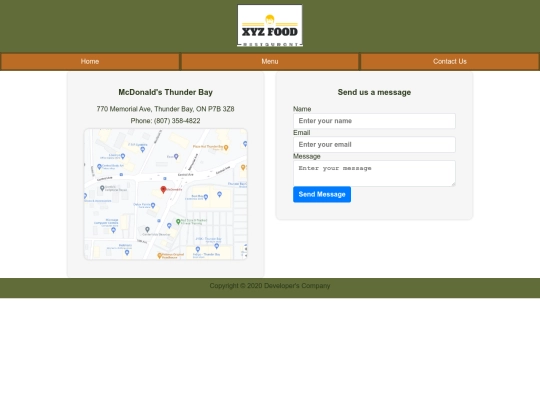 contact screenshot