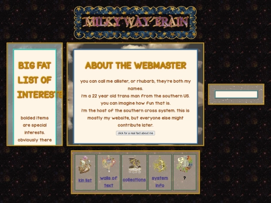 webmaster/profile screenshot