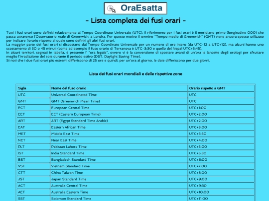fusi-orari screenshot