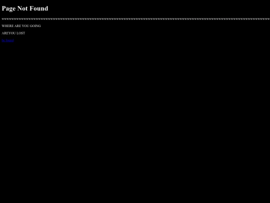 not_found screenshot