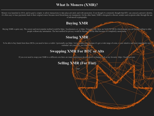 xmr screenshot
