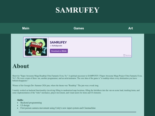 SAMRUFEY screenshot