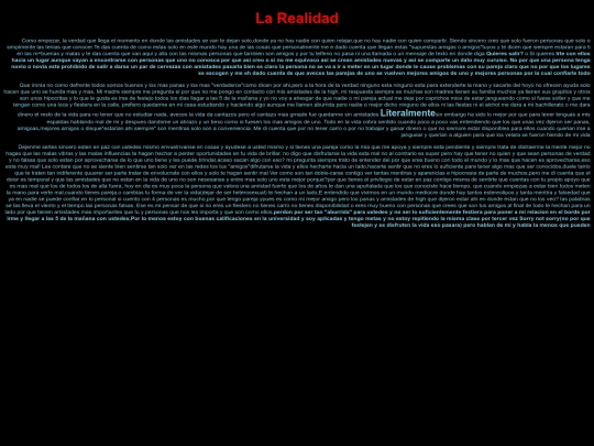 Blog screenshot