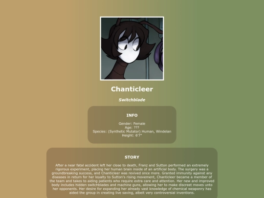 characters/chanticleer screenshot