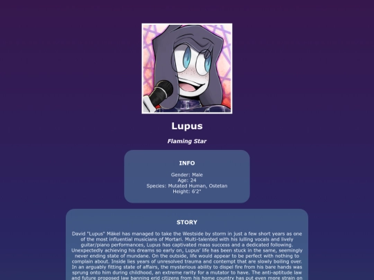 characters/lupus screenshot