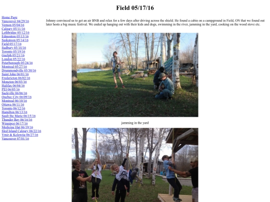 field screenshot
