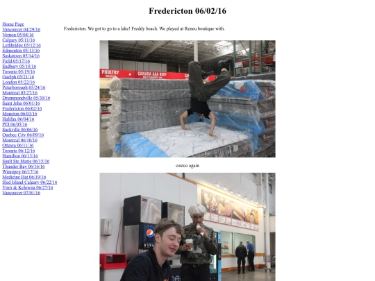fredericton screenshot