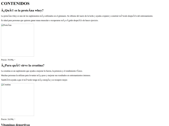 contenido screenshot