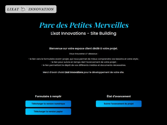 Parc des Petites Merveilles/Espace-client-ppm screenshot