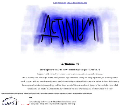ActiniumInfo screenshot